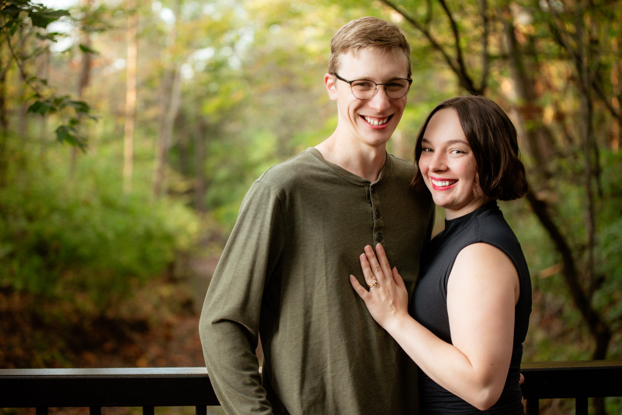 Ava & Eric engagement photo 1